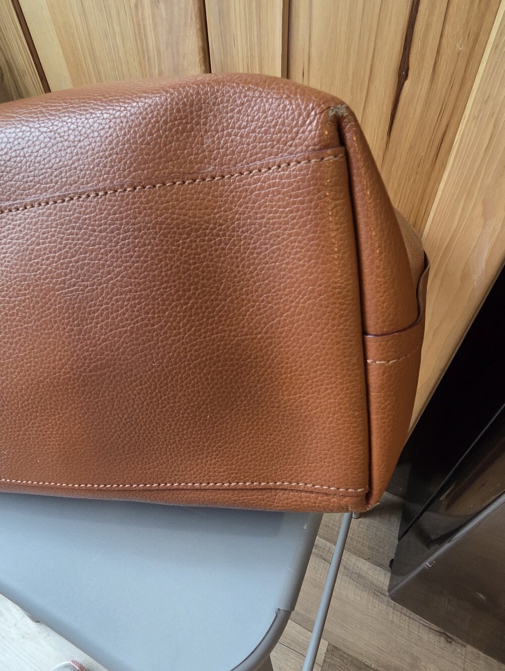 Coach Market Tote, Large (Flaws To Handles) - Picture 11 of 16